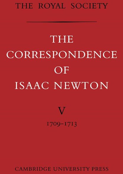 The Correspondence of Isaac Newton, Isaac Newton - Paperback - 9780521085939