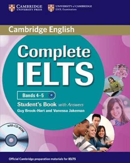 Brook-Hart, G: Complete Ielts Bands 4-5 Student's Book with, Guy Brook-Hart ; Vanessa Jakeman - Paperback - 9780521179560