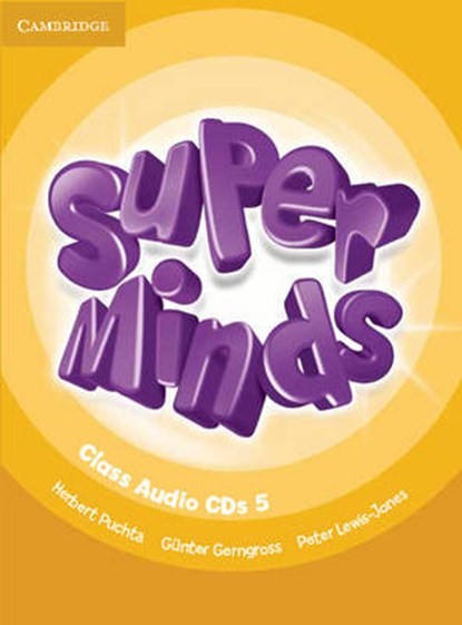 Super Minds Level 5 Class CDs (4), Herbert Puchta ; Gunter Gerngross ; Peter Lewis-Jones - AVM - 9780521216241