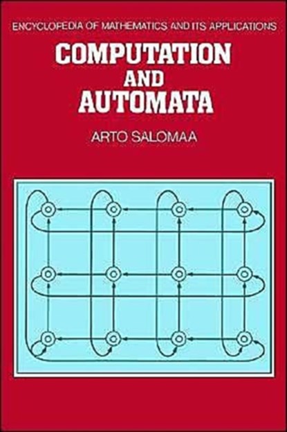 Computation and Automata, Arto Salomaa - Gebonden - 9780521302456