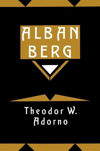 Alban Berg, Theodor W. Adorno - Paperback - 9780521338844