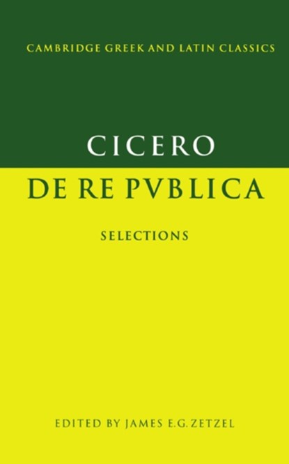 Cicero: De re publica, Marcus Tullius Cicero - Paperback - 9780521348966
