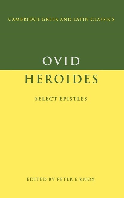 Ovid: Heroides, Ovid - Paperback - 9780521368346