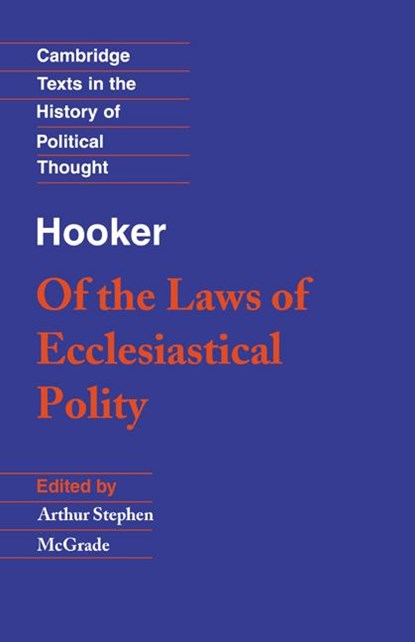 Hooker: Of the Laws of Ecclesiastical Polity, Richard Hooker - Paperback - 9780521379083