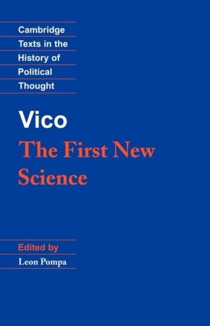 Vico: The First New Science, Gianbattista Vico - Paperback - 9780521387262