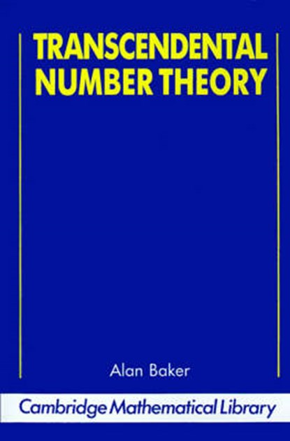 Transcendental Number Theory, BAKER,  Alan - Paperback - 9780521397919
