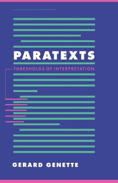 Paratexts, Gerard Genette - Paperback - 9780521424066