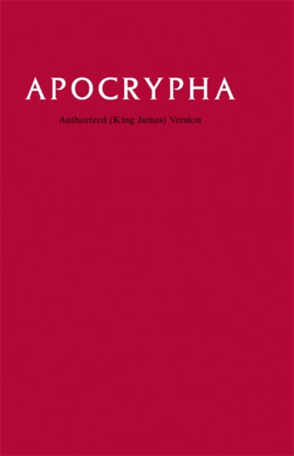 KJV Apocrypha Text Edition, KJ530:A, Apocrypha - Gebonden - 9780521506748