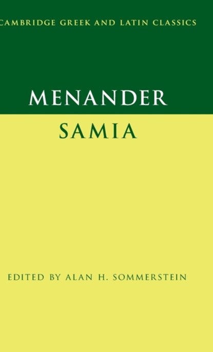 Menander: Samia (The Woman from Samos), Menander - Gebonden - 9780521514286