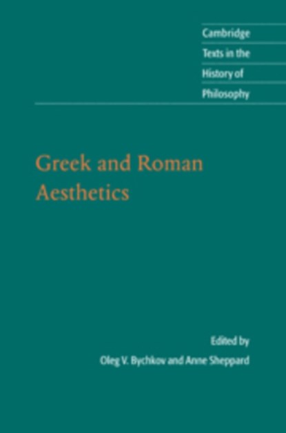 Greek and Roman Aesthetics, niet bekend - Paperback - 9780521547925