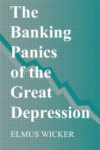 The Banking Panics of the Great Depression, Elmus (Indiana University) Wicker - Paperback - 9780521663465