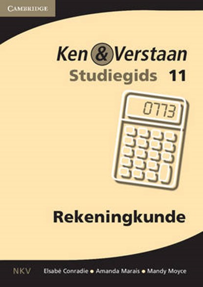 Study and Master Accounting Grade 11 Study Guide Afrikaans Translation, Elsabe Conradie ; Amanda Marais ; Mandy Moyce - Paperback - 9780521734240
