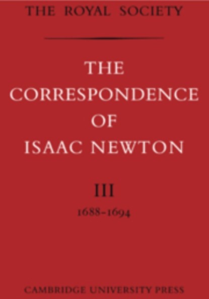 The Correspondence of Isaac Newton, Isaac Newton - Paperback - 9780521737821