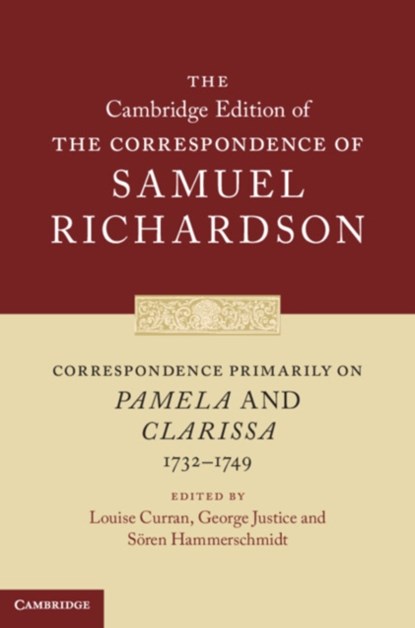 Correspondence Primarily on Pamela and Clarissa (1732–1749), Samuel Richardson - Gebonden - 9780521830355