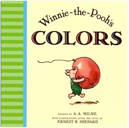 Winnie the Pooh's Colors, A. A. Milne - Gebonden - 9780525420835