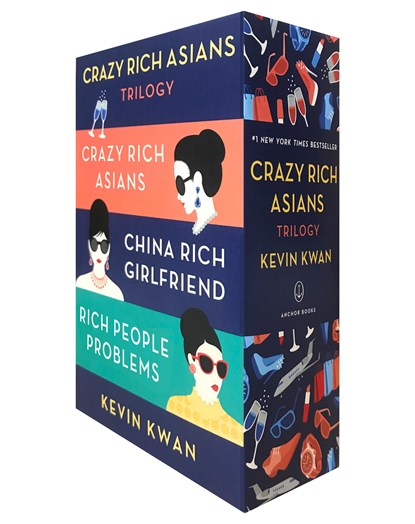 The Crazy Rich Asians Trilogy Box Set, niet bekend - Paperback Boxset - 9780525566656
