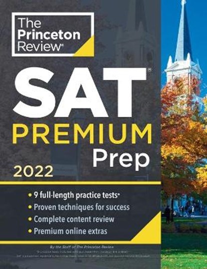 Princeton Review SAT Premium Prep, 2022, Princeton Review - Paperback - 9780525570448