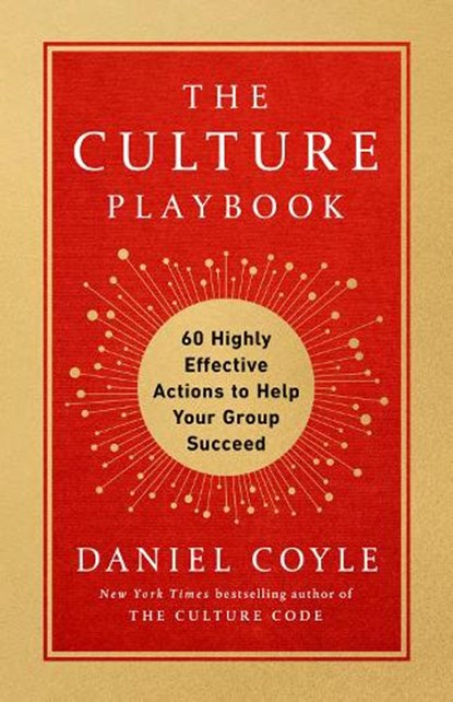 CULTURE PLAYBOOK, Daniel Coyle - Gebonden - 9780525620730