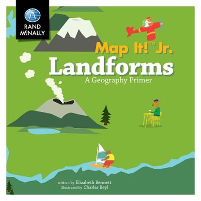 Map It! Jr., Landforms ] a Geography Primer, Rand McNally - Gebonden - 9780528020896