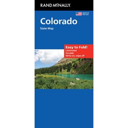 Colorado Easy to Fold State Map: Cdef, Rand McNally - Gebonden - 9780528027864