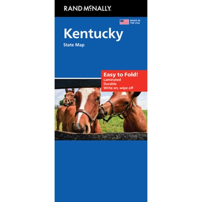 Kentucky Easy to Fold State Map: Kyef, Rand McNally - Gebonden - 9780528027994