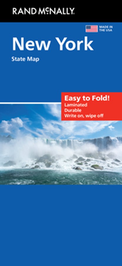 Rand McNally Easy to Fold: New York State Laminated Map, Rand McNally - Gebonden - 9780528028151