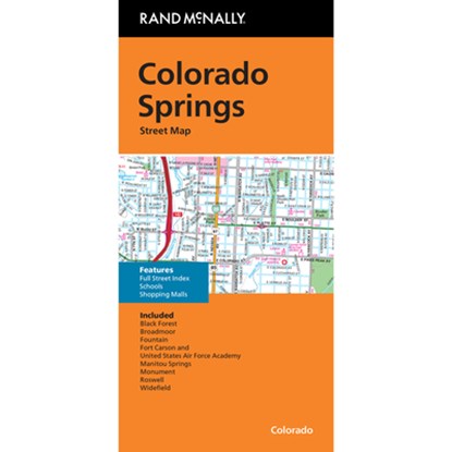 Colorado Springs Co Street Map: Cspp, Rand McNally - Gebonden - 9780528028434