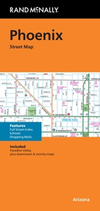Rand McNally Folded Map: Phoenix Street Map, Rand McNally - Gebonden - 9780528028793
