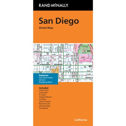 Rand McNally San Diego CA Street Map, Rand McNally - Gebonden - 9780528028885