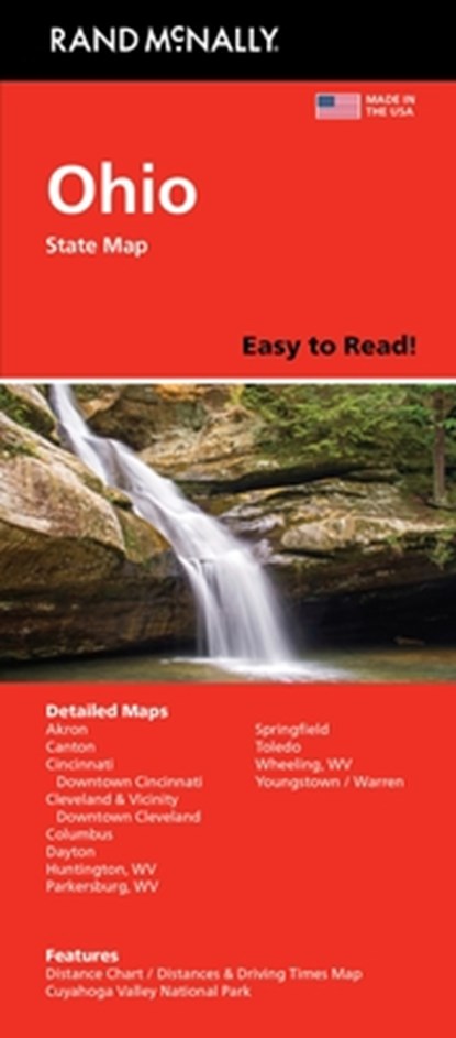 Rand McNally Easy to Read: Ohio State Map, Rand McNally - Gebonden - 9780528029127