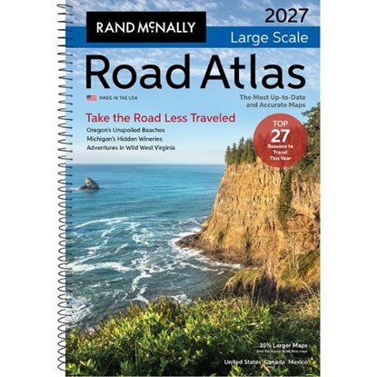 Rand McNally 2027 Large Scale Road Atlas, Rand McNally - Paperback - 9780528029509