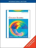College Algebra, International Edition | Jerome E. Kaufmann ; Karen Schwitters | 