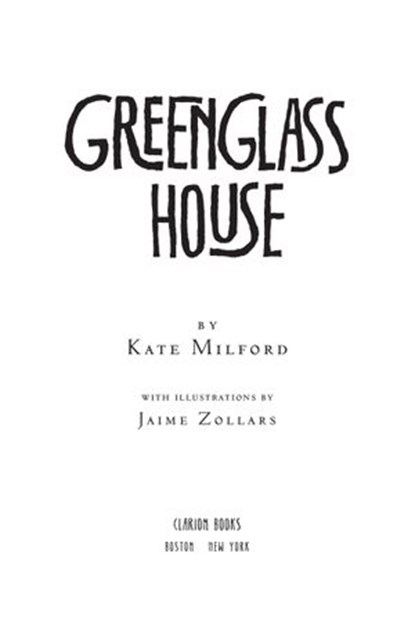 Greenglass House, Kate Milford - Ebook - 9780544055551