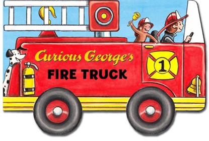 Curious George's Fire Truck (Mini Movers Shaped S), H. A. Rey - Gebonden - 9780544147096