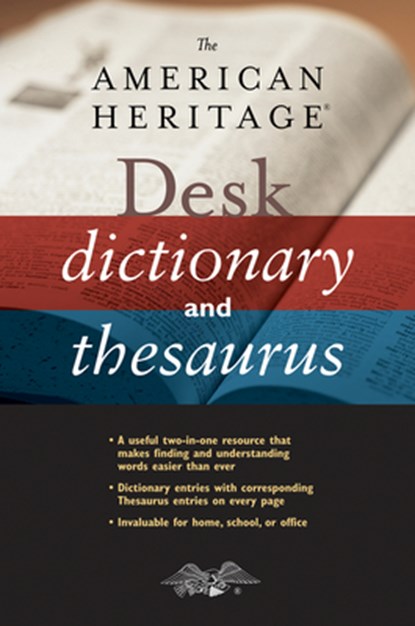 The American Heritage Desk Dictionary and Thesaurus, Editors of the American Heritage Dictionaries Editors of the American Heritage Dictionaries - Gebonden - 9780544176188