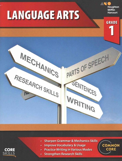Core Skills Language Arts Workbook Grade 1, Houghton Mifflin Harcourt - Paperback - 9780544267848