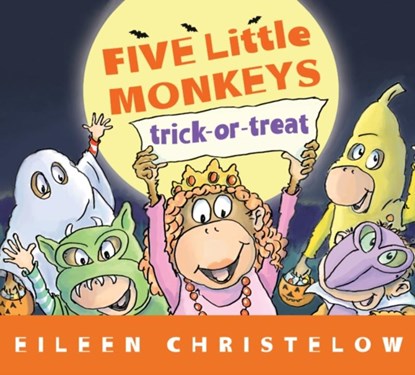 Five Little Monkey Trick or Treat, Eileen Christelow - Gebonden - 9780544430624