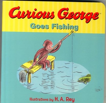 Curious George Goes Fishing, H. A. Rey - Gebonden - 9780544610972