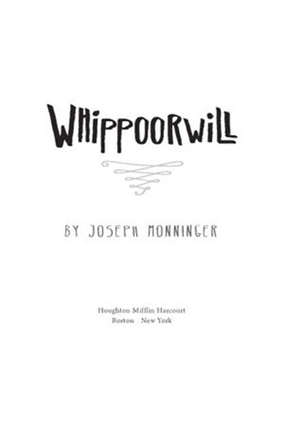 Whippoorwill, Joseph Monninger - Ebook - 9780544636491