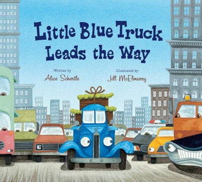 Little Blue Truck Leads the Way (lap board book), Schertle Alice Schertle - Gebonden - 9780544708990