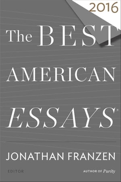 The Best American Essays 2016, niet bekend - Ebook - 9780544812178