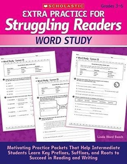 WORD STUDY GRD 3-6, Linda Beech - Paperback - 9780545124119