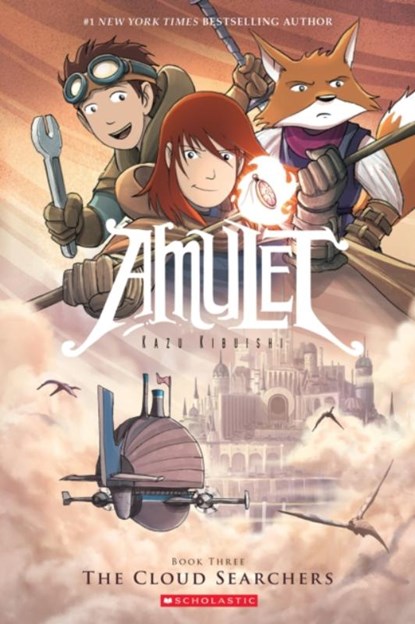The Cloud Searchers (Amulet, Book Three), Kazu Kibuishi - Paperback - 9780545208857