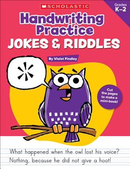 Handwriting Practice: Jokes & Riddles, Violet Findley - Paperback - 9780545227537