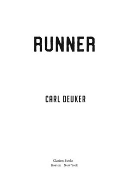 Runner, Carl Deuker - Ebook - 9780547349459
