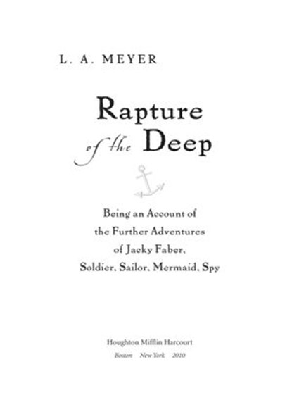 Rapture of the Deep, L. A. Meyer - Ebook - 9780547408316