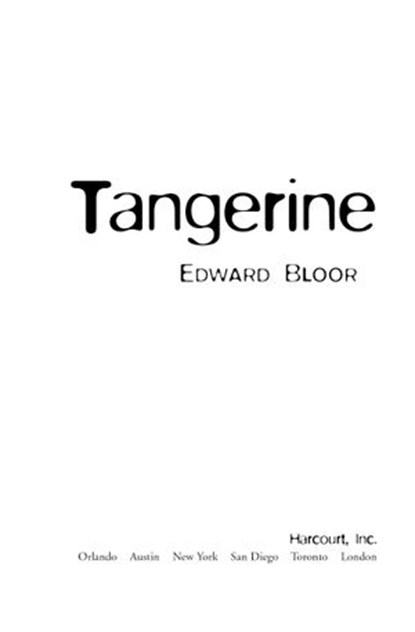 Tangerine, Edward Bloor - Ebook - 9780547417158