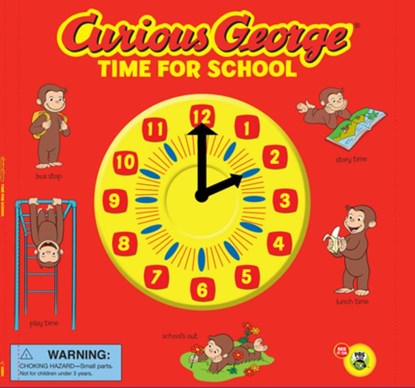 Curious George: Time for School Lift-the-Flaps (CGTV), H. A. Rey - Paperback - 9780547422305