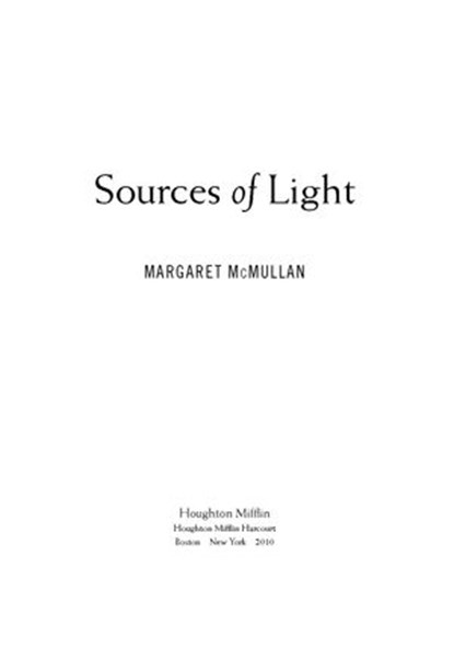 Sources of Light, Margaret McMullan - Ebook - 9780547488080