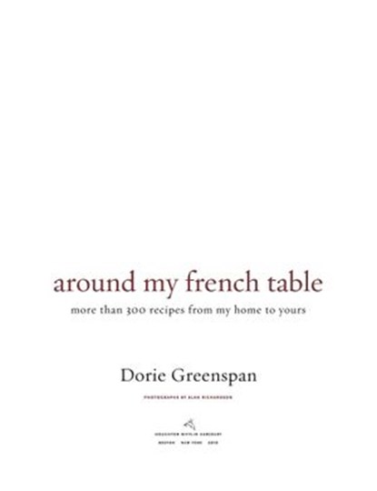 Around My French Table, Dorie Greenspan - Ebook - 9780547504810